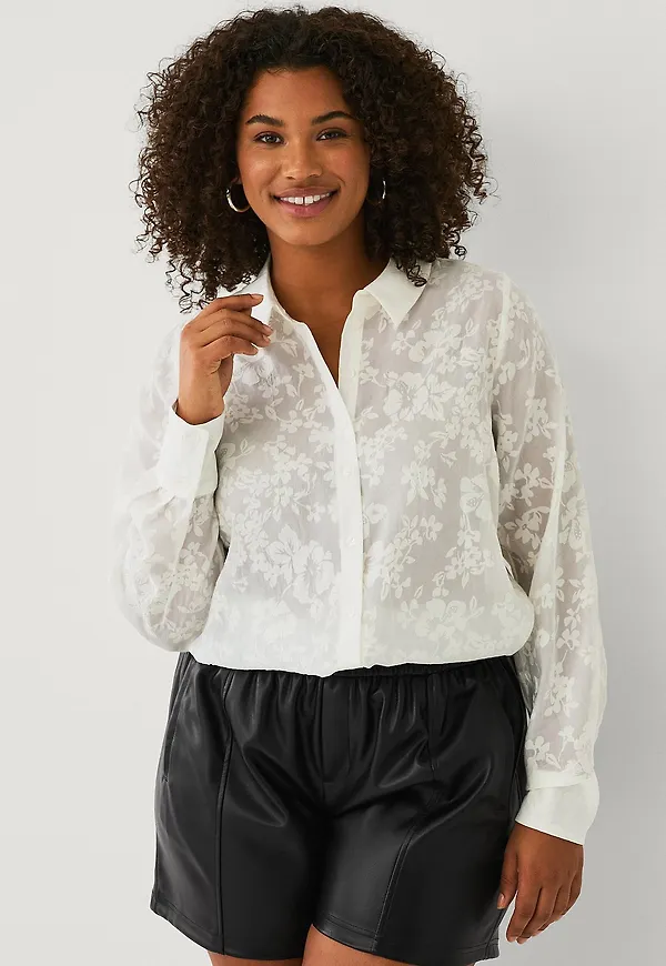 Zizzi - Skjorta mSerina L/S