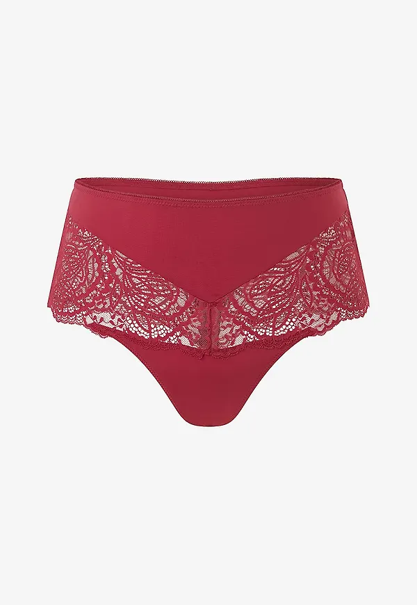 Zizzi - Stringtrosa Lsigny, Hipster String - Svart