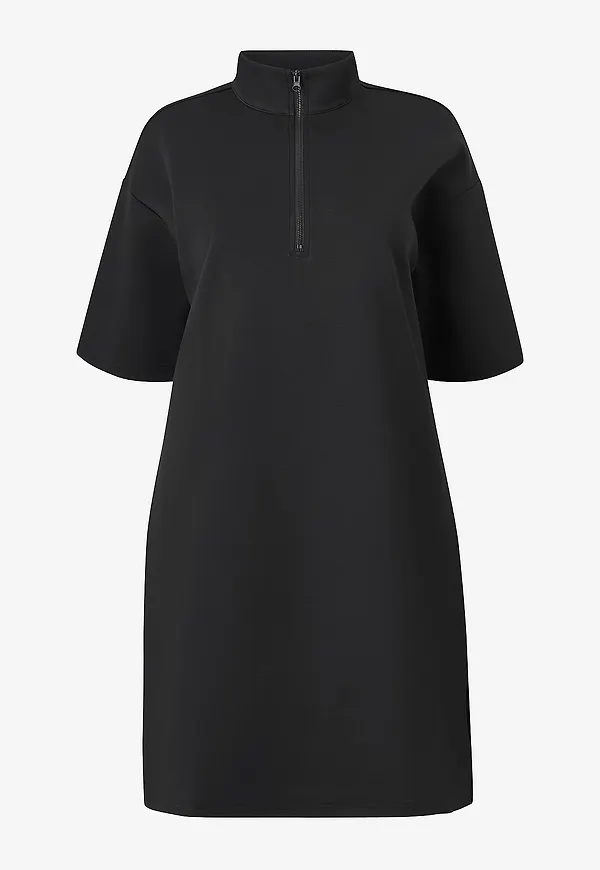 Zizzi - Sweatshirtklänning caKatalina - Svart