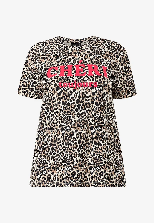 Zizzi - T-shirt mLiva - Brun