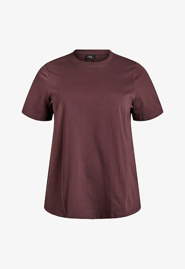 Zizzi - T-shirt vCharlin - Brun