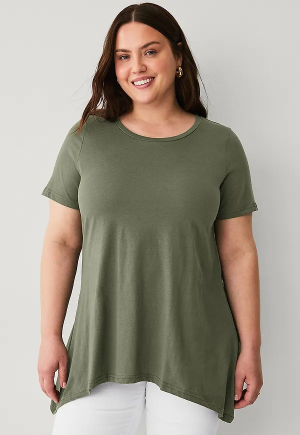 Zizzi - T-shirt vMy S/S - Grön