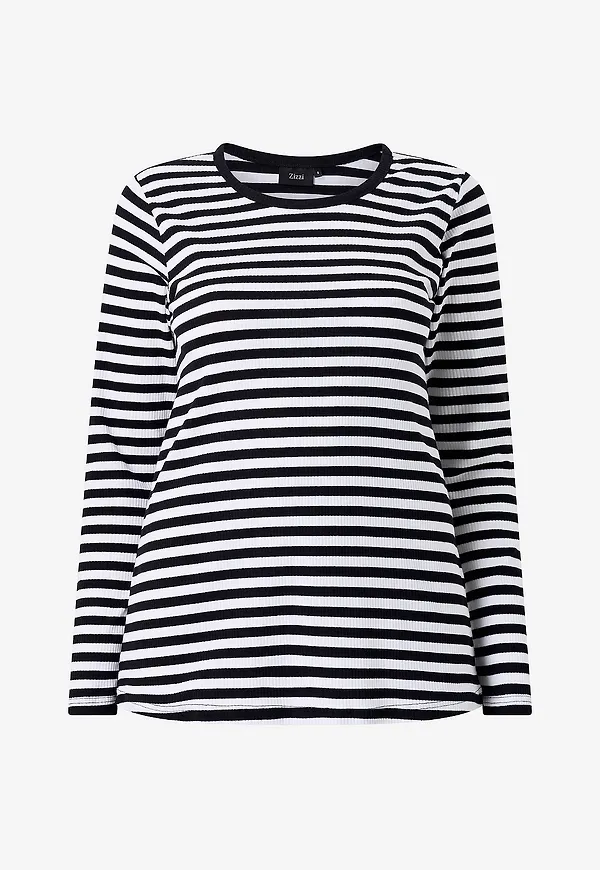Zizzi - Topp caMandrine - Svart