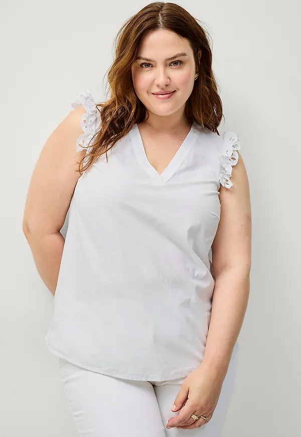 Zizzi - Topp mFiluka S/L Top - Vit
