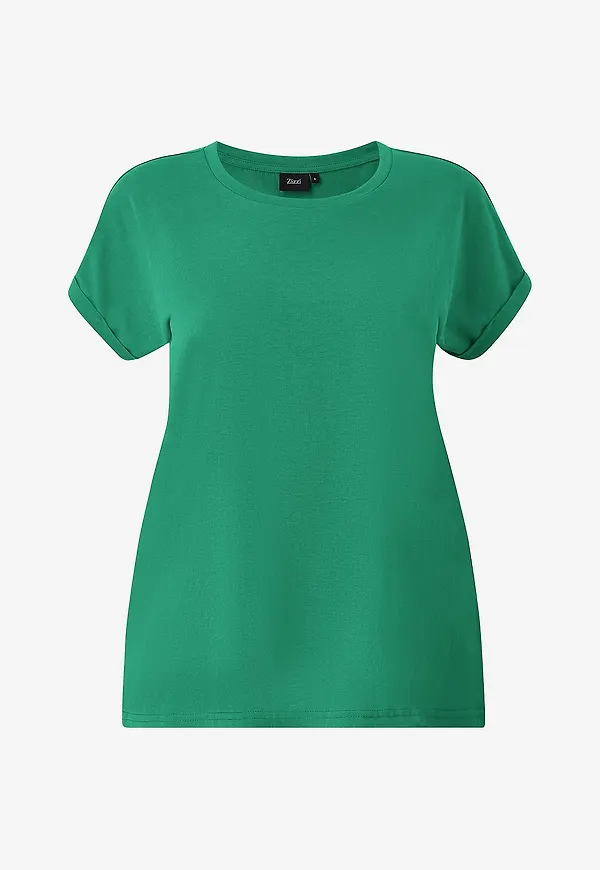 Zizzi - Topp T-shirts - Grön