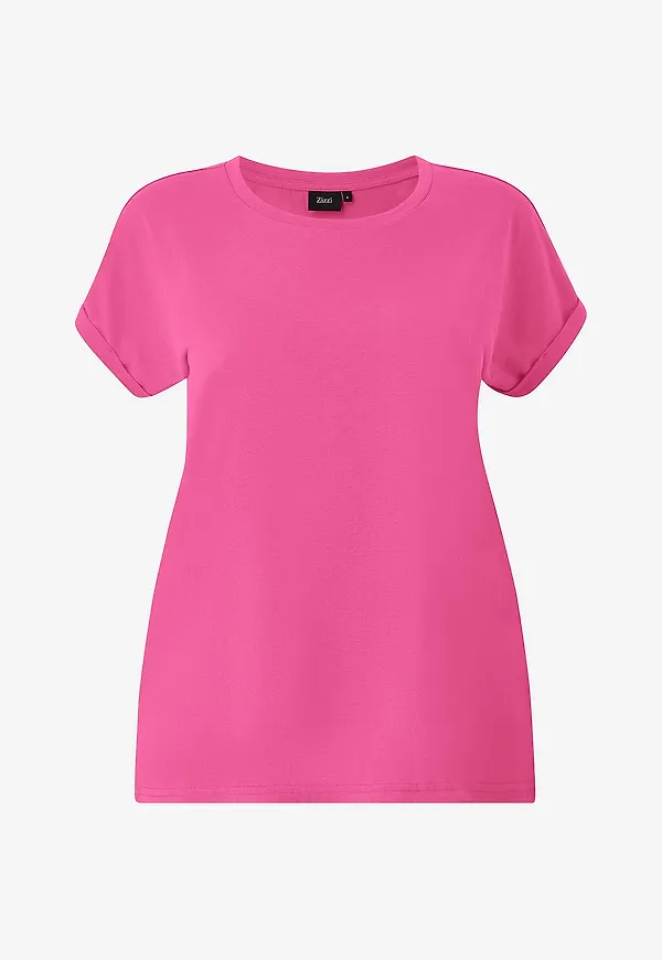 Zizzi - Topp T-shirts - Rosa