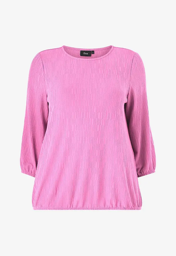 Zizzi - Topp vmMmari 3/4 Blouse - Lila