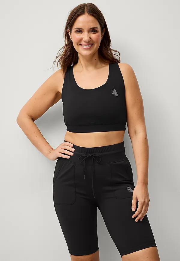 Zizzi - Träningsshorts aHazel Shorts - Svart