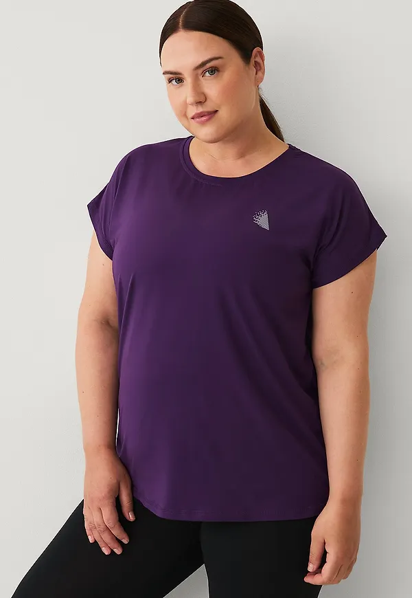 Zizzi - Träningstopp Abasic, O-neck, Tee