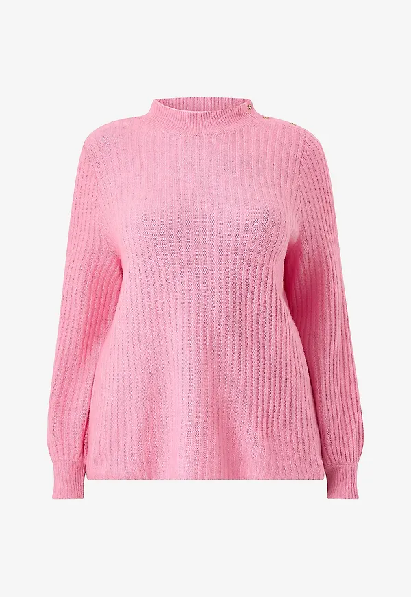 Zizzi - Tröja caComfy L/S - Rosa