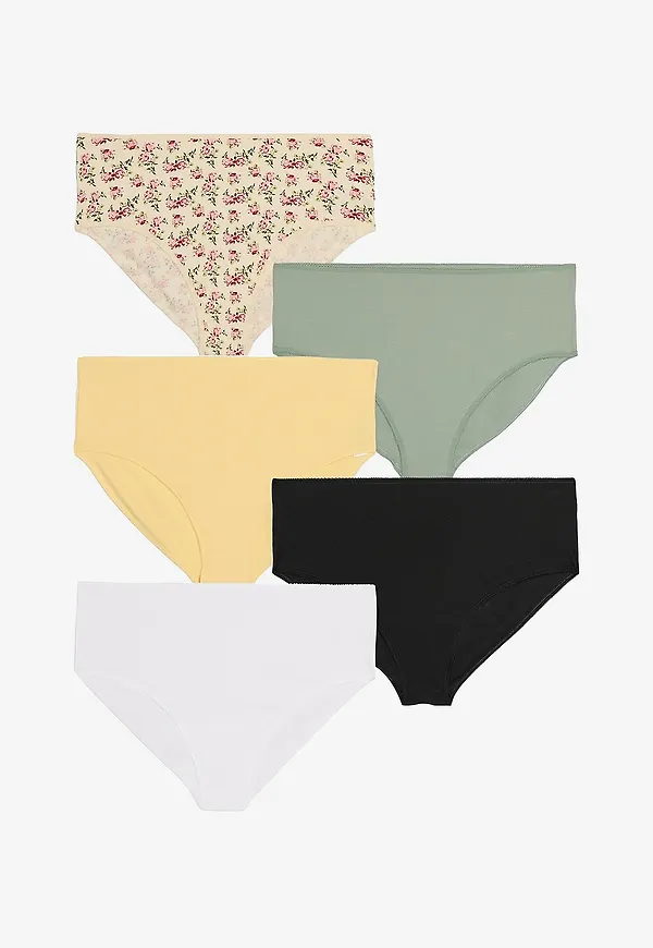 Zizzi - Trosa lIlje Rw 5-pack - Vit