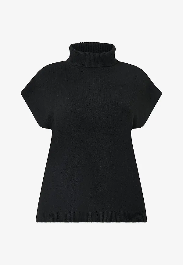 Zizzi - Väst Malma, Waistcoat - Svart