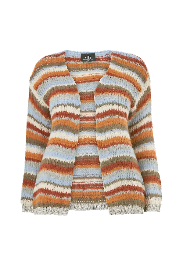 ZOEY - Cardigan Pearl - Orange