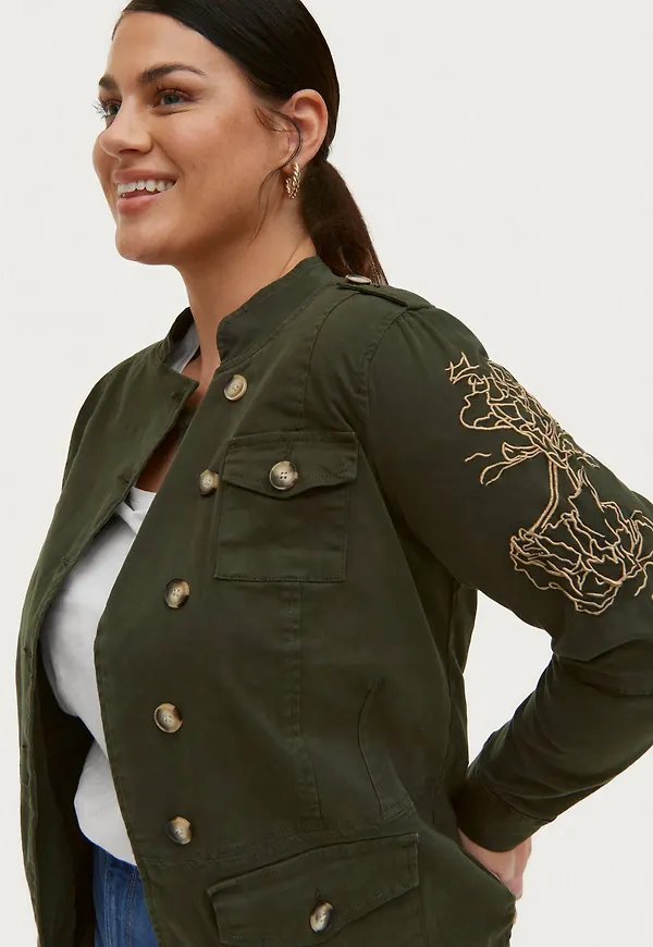 ZOEY - Jacka Rylie Jacket - Grön