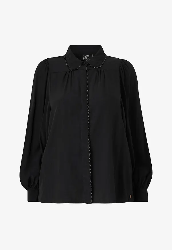 ZOEY - Blus Gloria Blouse - Svart