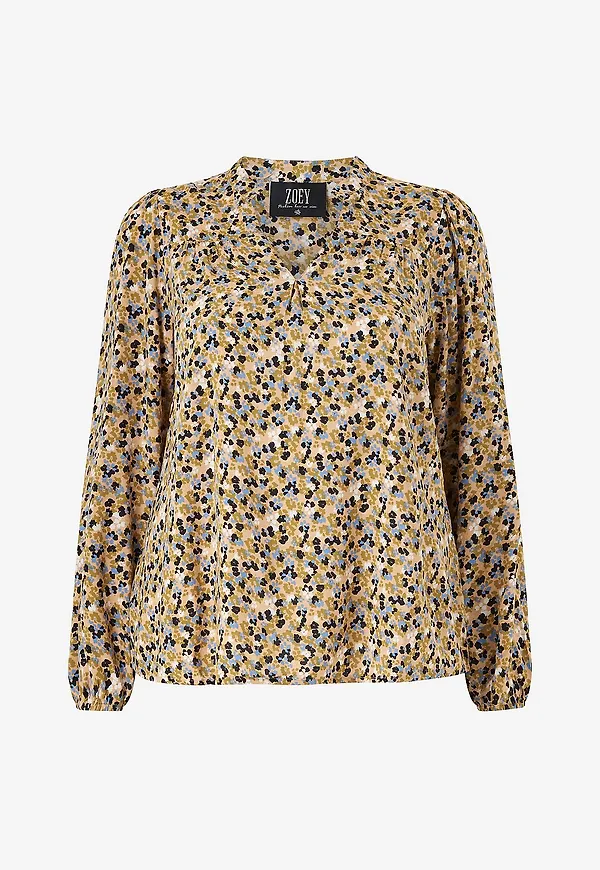 ZOEY - Blus Josie Blouse - Beige