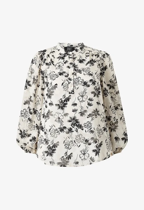 ZOEY - Blus viVian Blouse - Svart