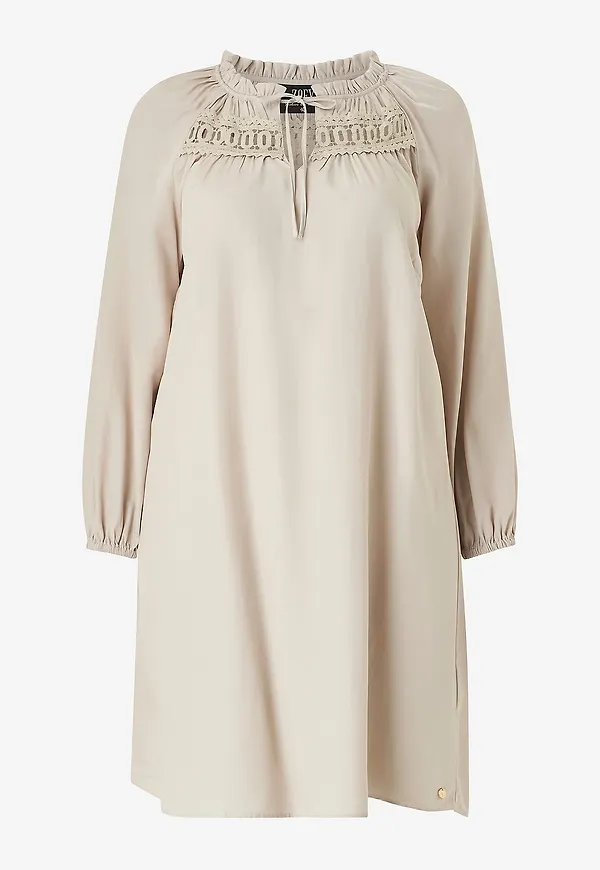 ZOEY - Klänning Selah Dress - Beige
