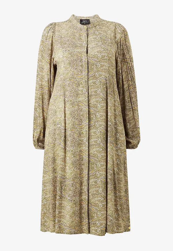 ZOEY - Skjortklänning Alaia Dress - Grön