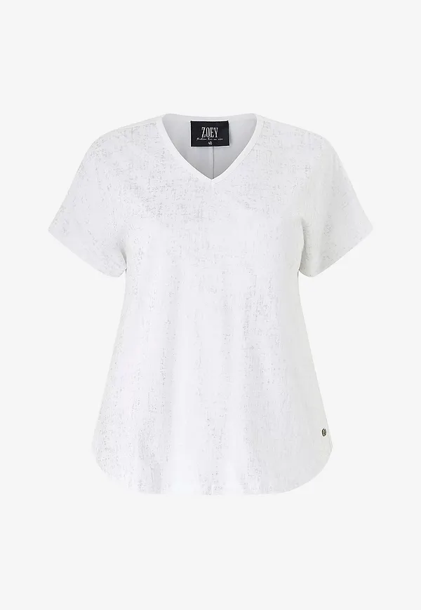 ZOEY - T-shirt Nova - Vit