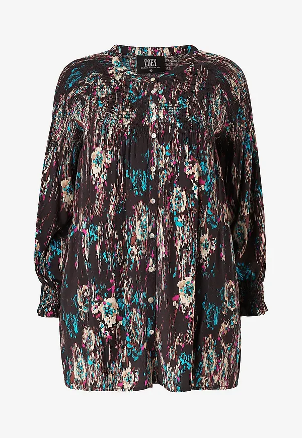 ZOEY - Tunika Annika Blouse - Svart