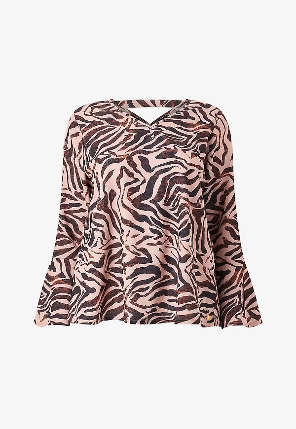 ZOEY - Blus Demi Blouse - Rosa