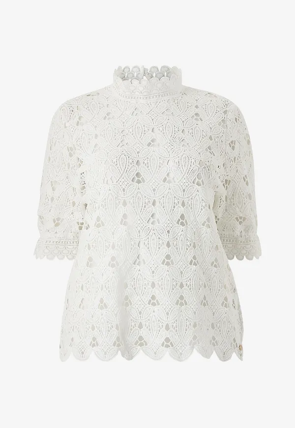 ZOEY - Blus Eden Blouse - Vit