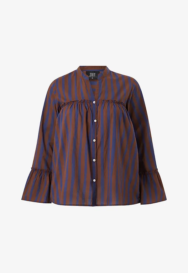 ZOEY - Blus Esme - Brun