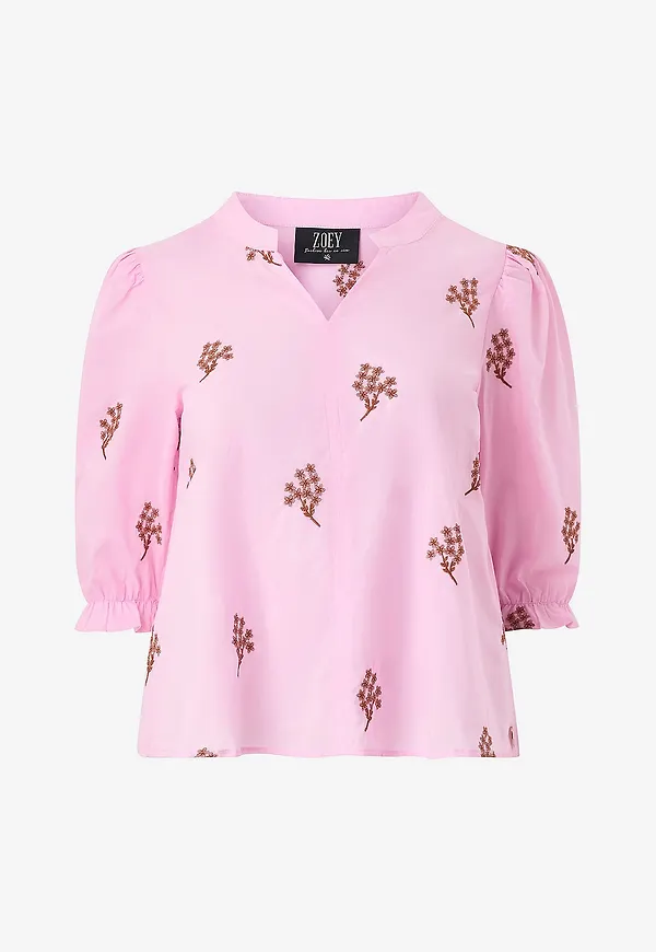 ZOEY - Blus Leah - Rosa