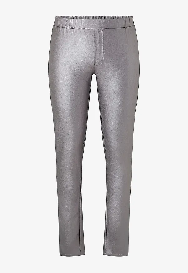 ZOEY - Byxor Frances Pants - Silver