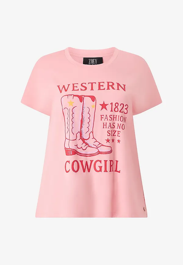 ZOEY - Topp Kira T-shirt - Rosa