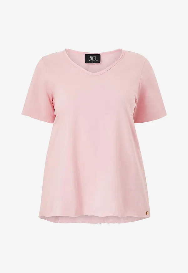 ZOEY - Topp Rhea T-shirt - Rosa