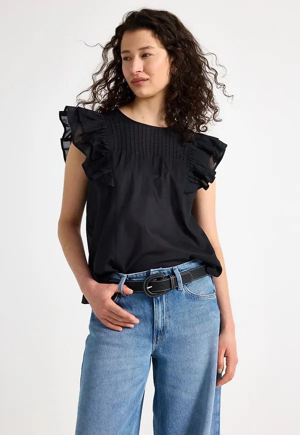 Ärmlös blus