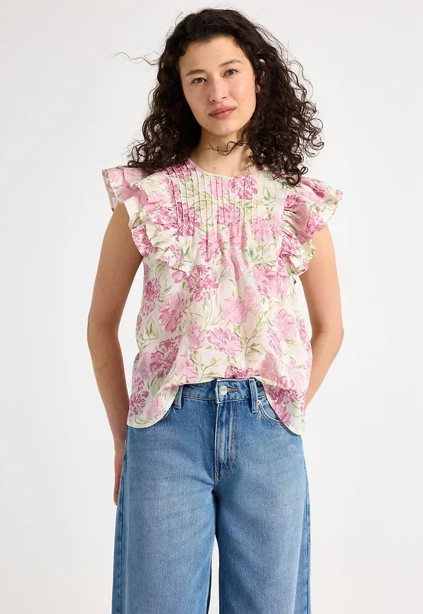 Ärmlös blus