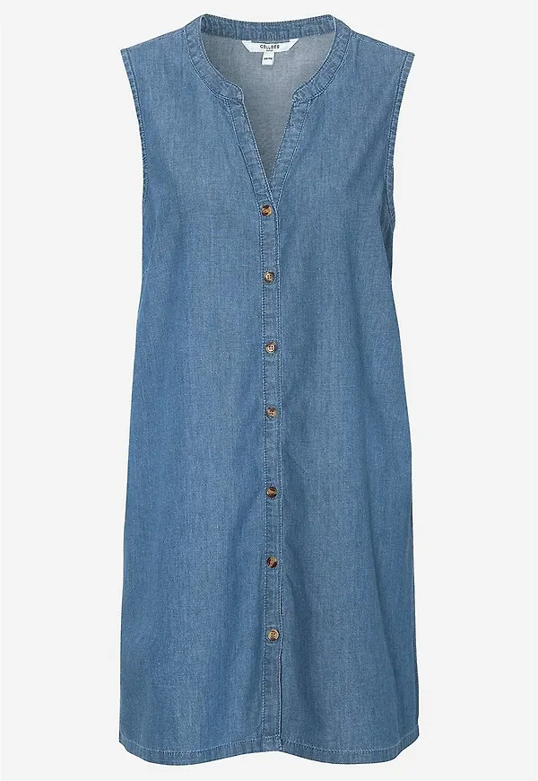 Ärmlös denimtunika Elsy